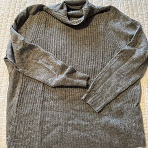 Tahari 100% Cashmere Mock Neck Sweater